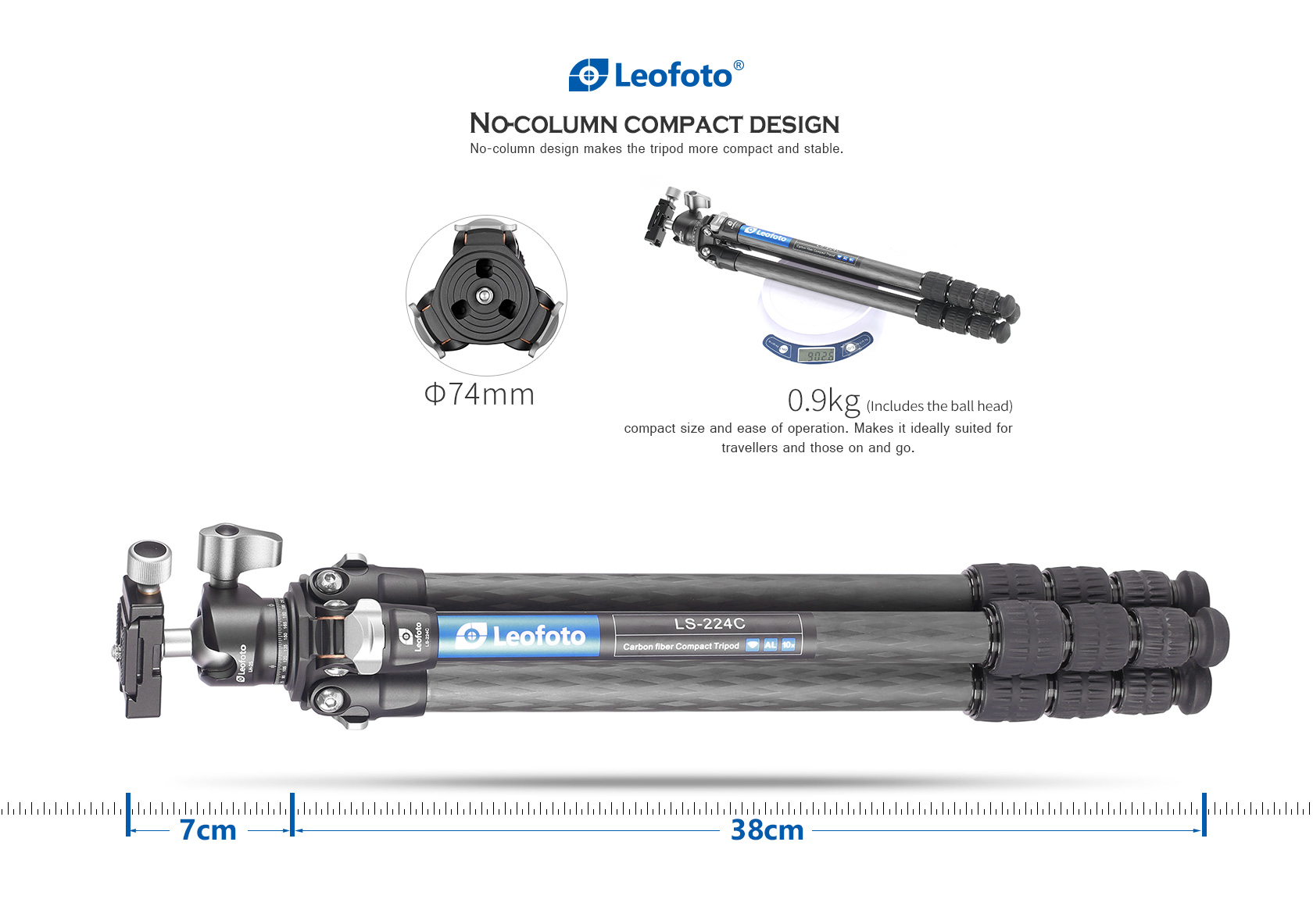 LS-224C+LH-25 - Leofoto