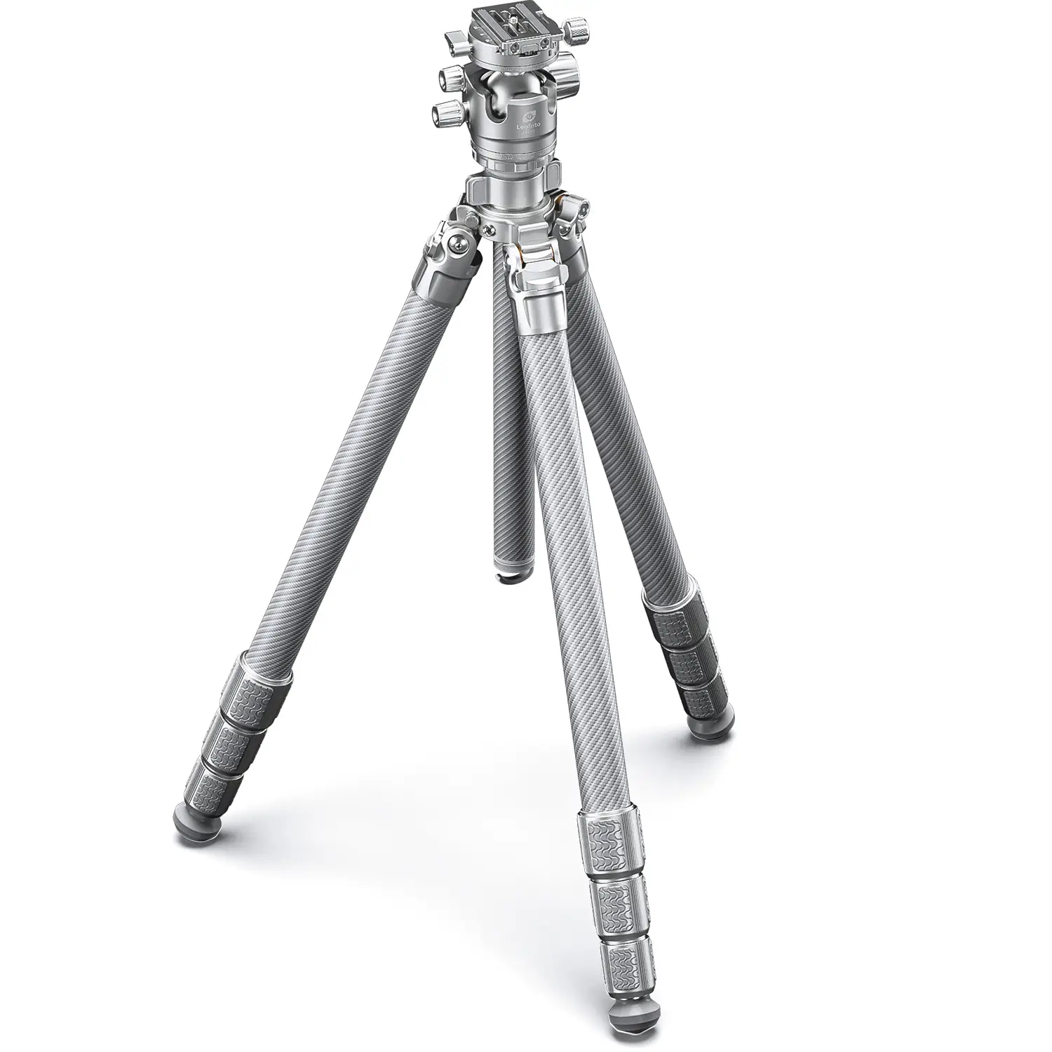Leofoto the left wing of god Gabriel series -LG-324C+LH-40R tripod kit (Silver)