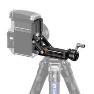 Leofoto BVL-02 Hand-Crank Precision Tilt Adapter | Arca Compatible