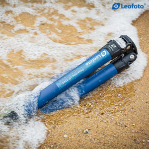 LP-324C+LH-40(Blue)KIT Poseidon Ocean Tripod+Ballhead Set | Water, Corrosion-Resistant with Titanium Foot Spike