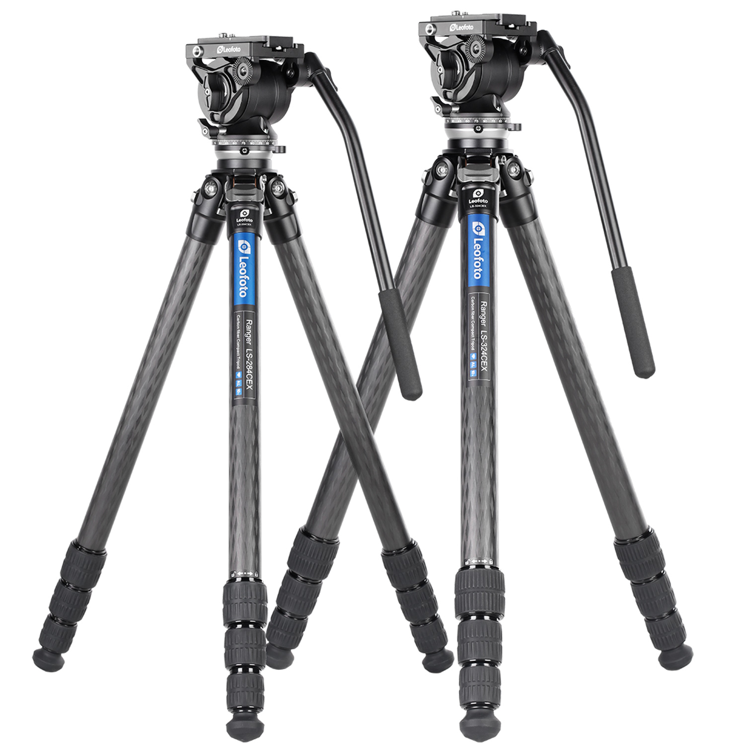 Leofoto  LS-324CEX+BV-10 / LS-284CEX+BV-10 / BV-10M  Professional carbon fiber tripod