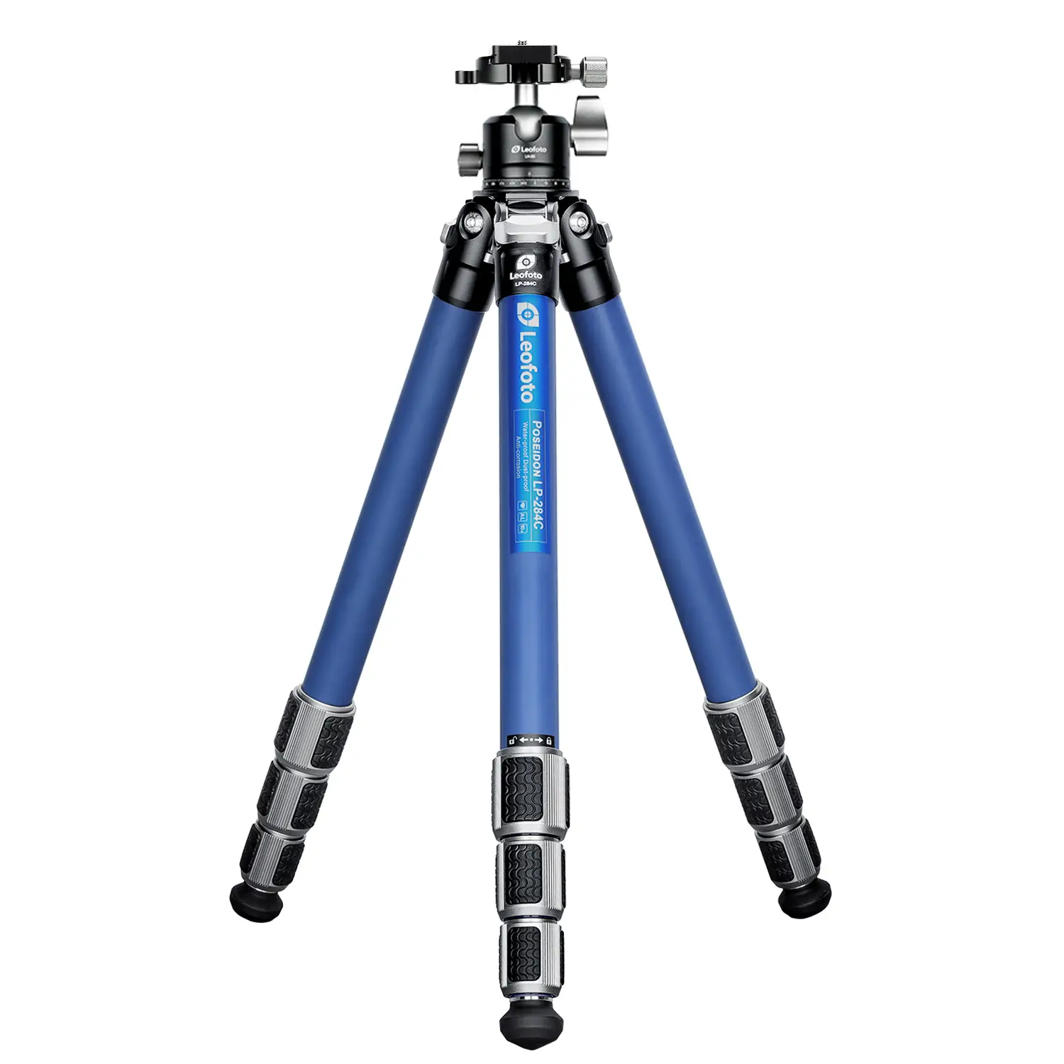 LP-284C+LH-30KIT Poseidon Ocean Tripod+Ballhead Set | Water, Corrosion-Resistant with Titanium Foot Spike