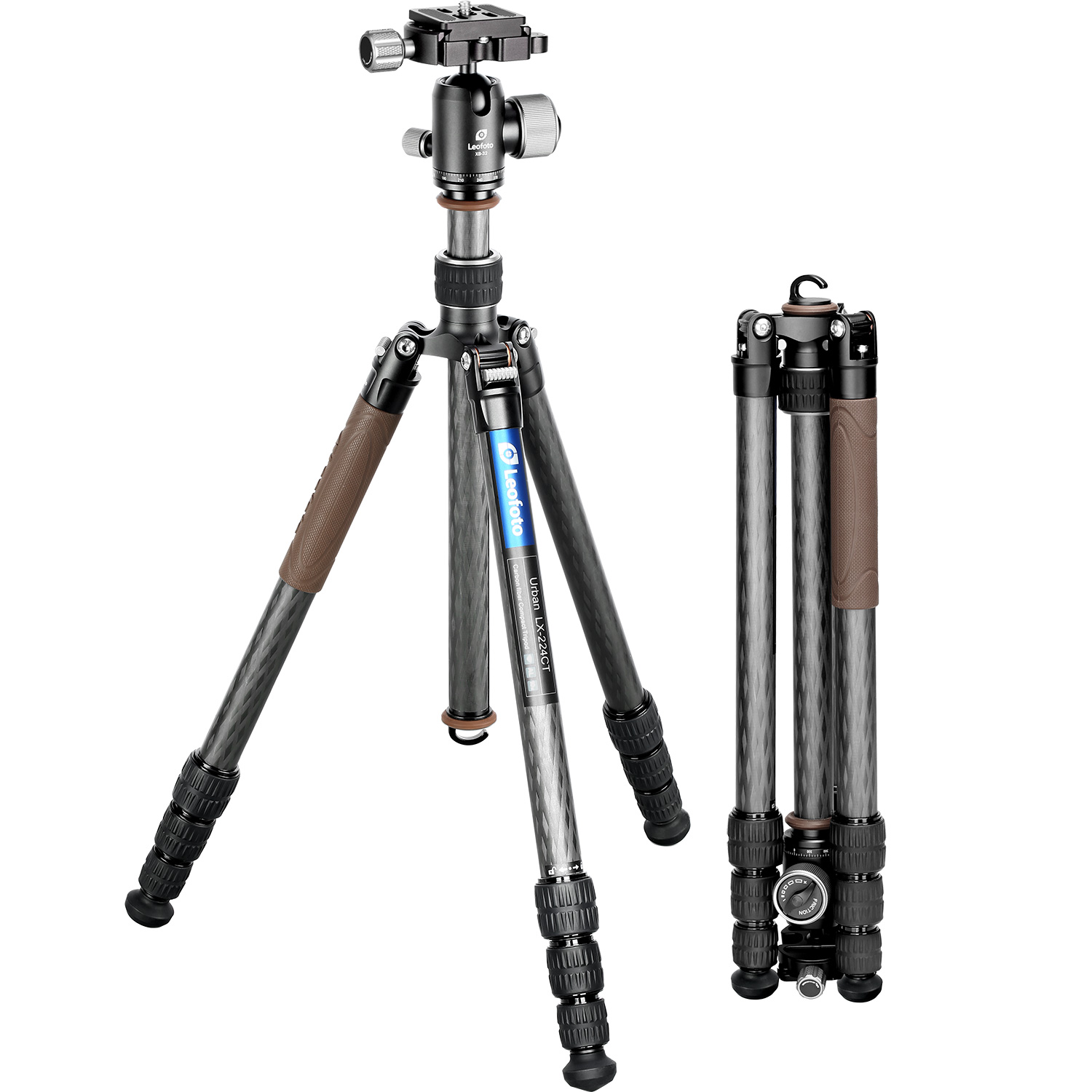 Leofoto LX-224CT+XB-32Q Professional carbon fiber tripod