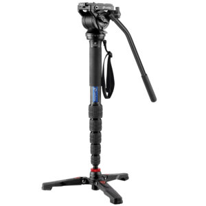 Leofoto MP-326C + VD-02 + BV-10 Professional carbon fiber Monopod