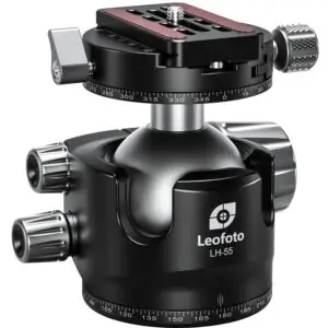 Leofoto LH-55R（WITH RH-3 CLAMP）  Professional ball head