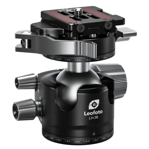 Leofoto LH-36PCL（WITH PCL-52 CLAMP）  Professional ball head
