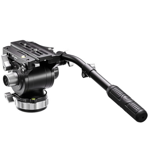 Leofoto BV-20 (Lever-Release Clamp) Pro Fluid Video Head