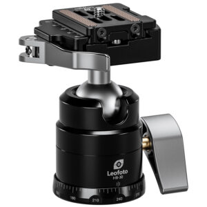 Leofoto HB-30 Compact Precision Ball Head with Single-Knob Control, Weather-Resistant and Maintenance-Free