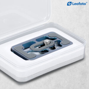 Leofoto NP-65T 65mm Titanium Alloy Plate ( Blue Color)