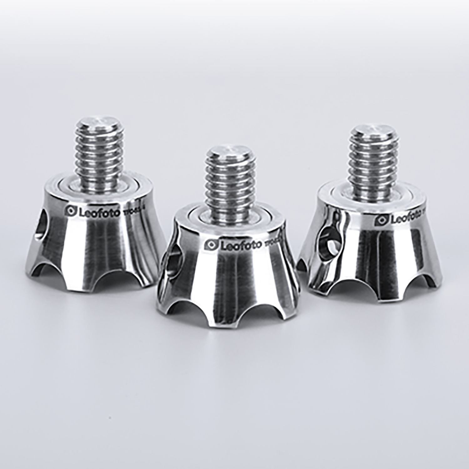 Leofoto TFC-S3/8 | Set of 3 Tripod Claw Feet 3/8'' Thread