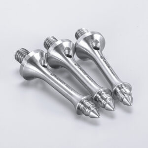 Leofoto TFS-S 3/8 | Set of 3 Long Spike/Rubber Foot Set 3/8'' Thread