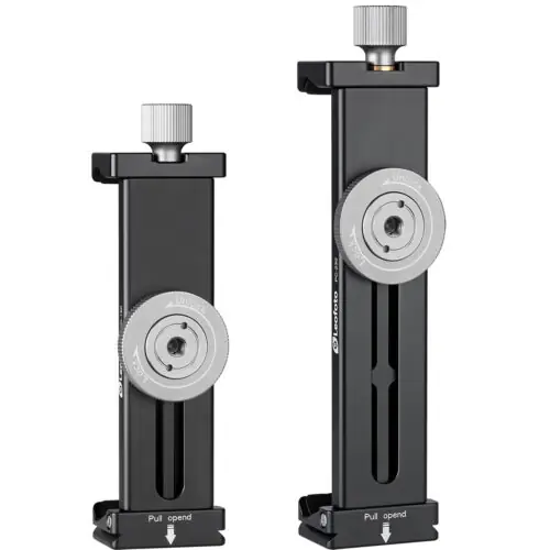 Leofoto PC-190 (190mm) / PC-230 (230mm) Adjustable Smartphone/Tablet Clamp for Tripod Mount / Arca Compatible