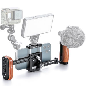 Leofoto PH-01 Mobile Video Kit with Wood Handles