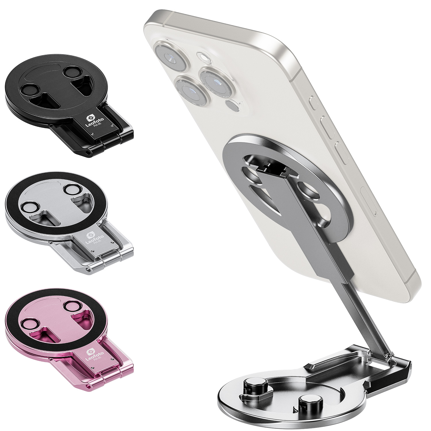 Leofoto PM-05 Dual-Sided Magnetic Foldable Phone Stand