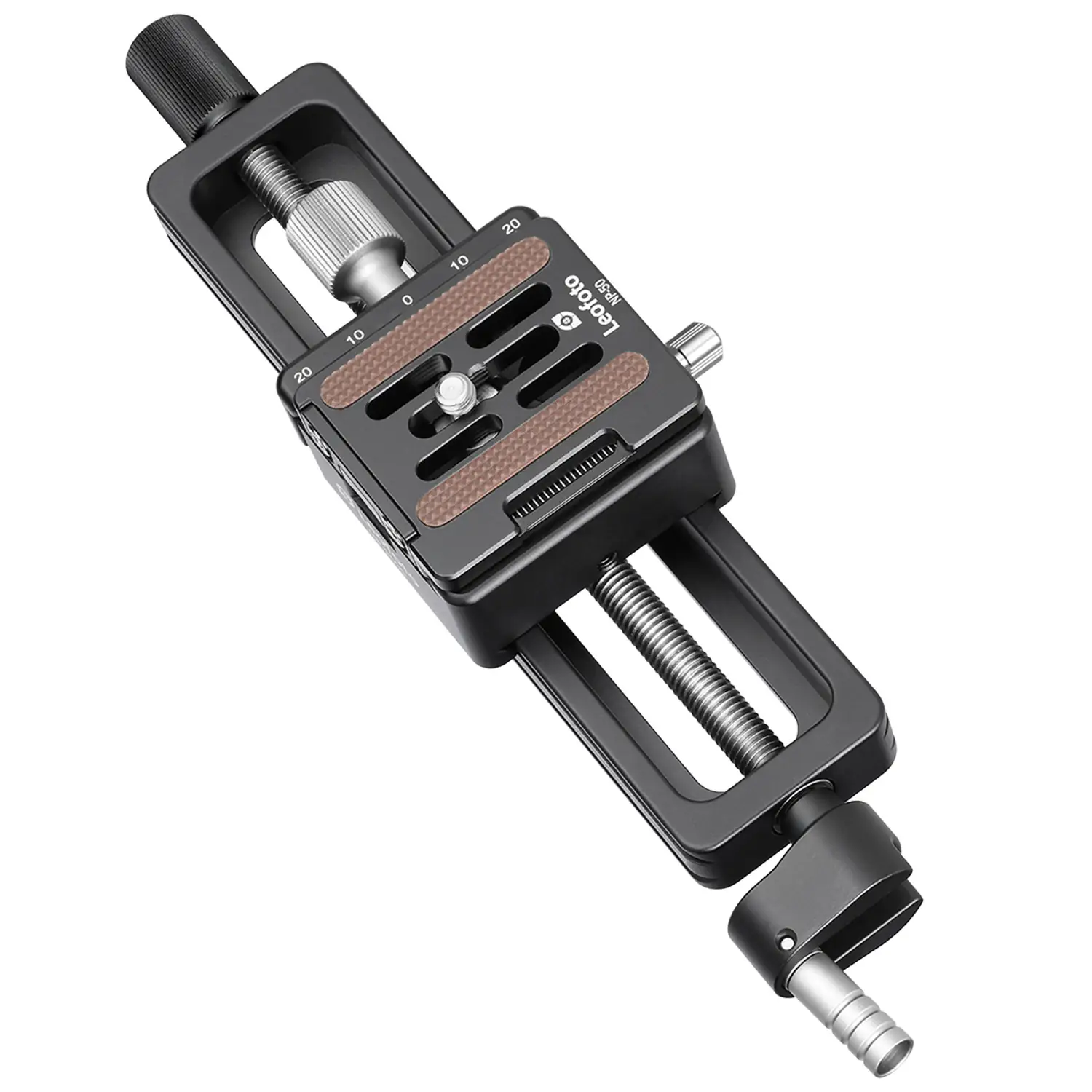 Leofoto MP-150S Macro Focusing Rail with Rotating Arca-Type QR System