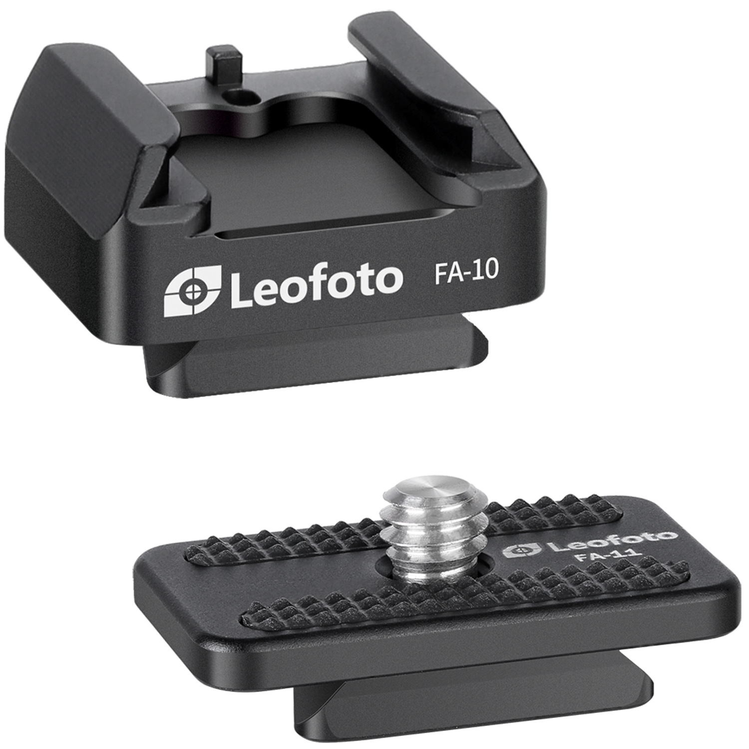 Leofoto FA-10 / FA-11 QR Plate for Cold Shoe and Hot Shoe Adapter