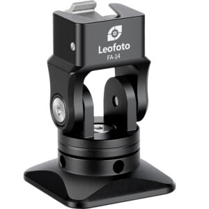 Leofoto FA-14 QR Tilting & Pivoting Flash Adapter