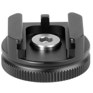 Leofoto FA-05 Cold Shoe Conversion Adapter with 1/4" Mounting Screw