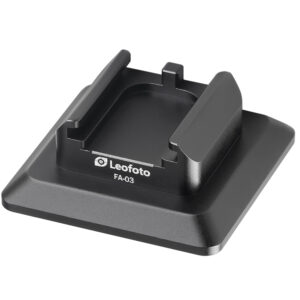 Leofoto FA-03 Flash Cold Shoe Conversion Adapter for ARCA Clamps