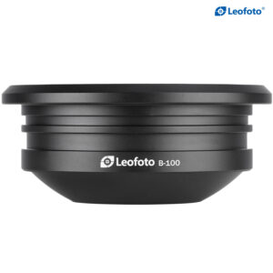 Leofoto BA-100/75/60 100/75/60mm Half-Bowl Video Head Adapter for Gitzo 5 series and Leofoto LM/N-4 series