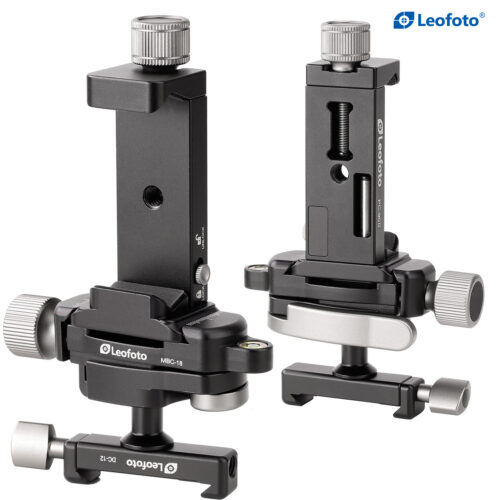 Leofoto Multipurpose Clamp Kit DC-12 + MBC-18 + PC-90II Mini Ballhead with Phone Clamp for Camera - DC-12+MBC-18+PC-90II