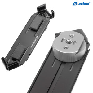 Leofoto IPC-300/500 Portable Phone & Tablet Holder with 1/4'' and 3/8'' Mounting Sockets
