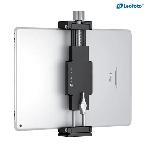 Leofoto PC-120 Portable Phone & Tablet Holder with 1/4'' and 3/8'' Mounting Sockets