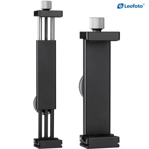 Leofoto PC-190 (190mm) / PC-230 (230mm) Adjustable Smartphone/Tablet Clamp for Tripod Mount / Arca Compatible