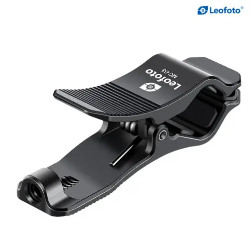 Leofoto MC-03 Manganese Steel Mini Clamp Metal Multi-Function 1/4