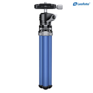 Leofoto MT-02C(Classic blue)+LH-22 Mini Tabletop Travel Carbon Fiber Tripod