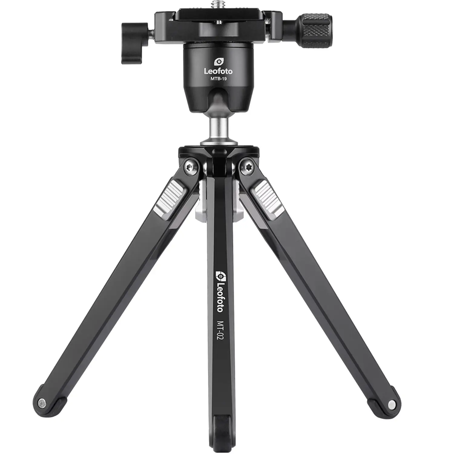 Leofoto MT-02 Aluminum Mini Table Top Tripod (Optional Ball Head Kits) - MT-02+MBH-19