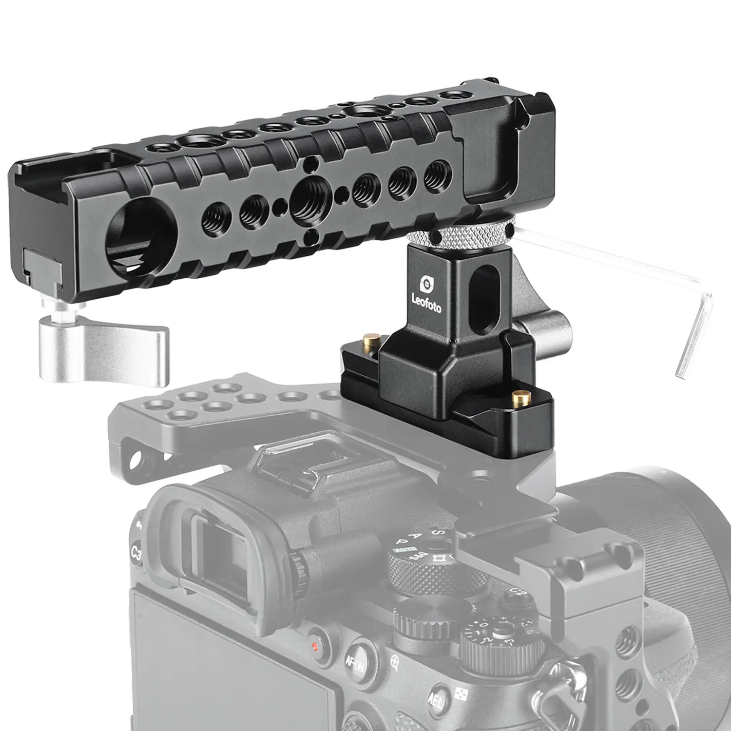 Leofoto AH-1 Top Handle | NATO/Picatinny Rail