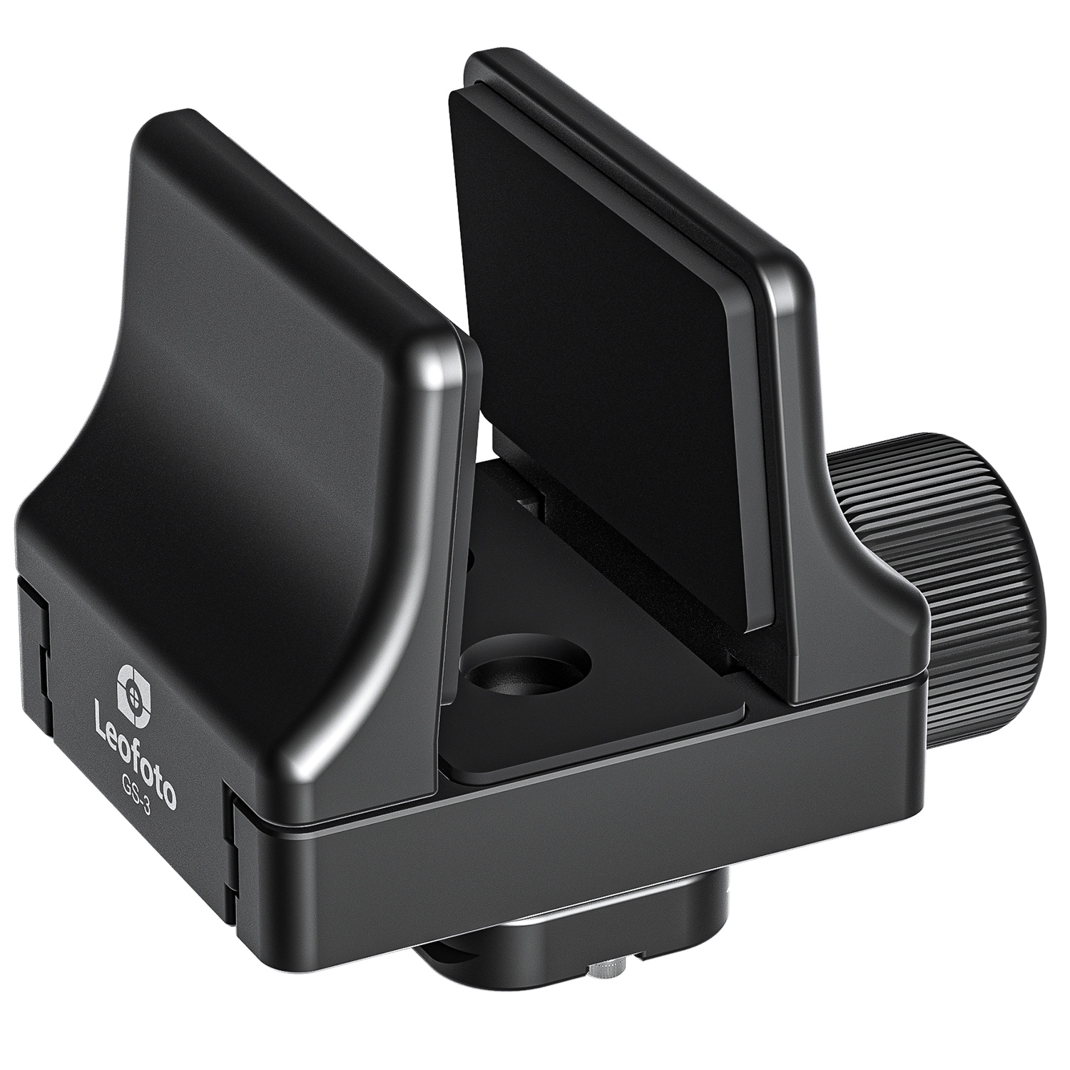 Leofoto GS-3 Lightweight Clamp Mount | Arca Compatible + 3/8"