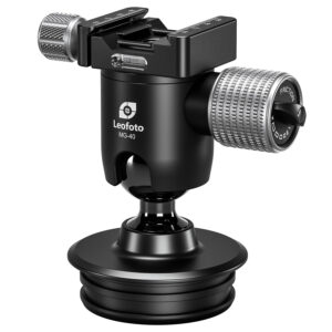Leofoto MAB-75G Outdoors Ball Head with 75mm Systematic Adapter | Arca & Picatinny