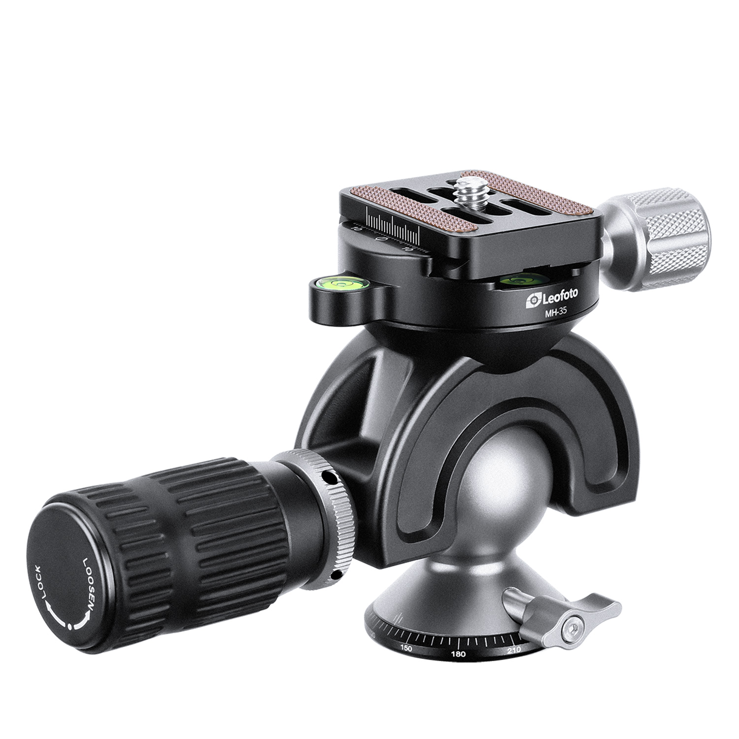 Leofoto MH-35 Full Dynamic Ball Head /w Handlebar Control | Arca Compatible | Ideal for Target Shooting