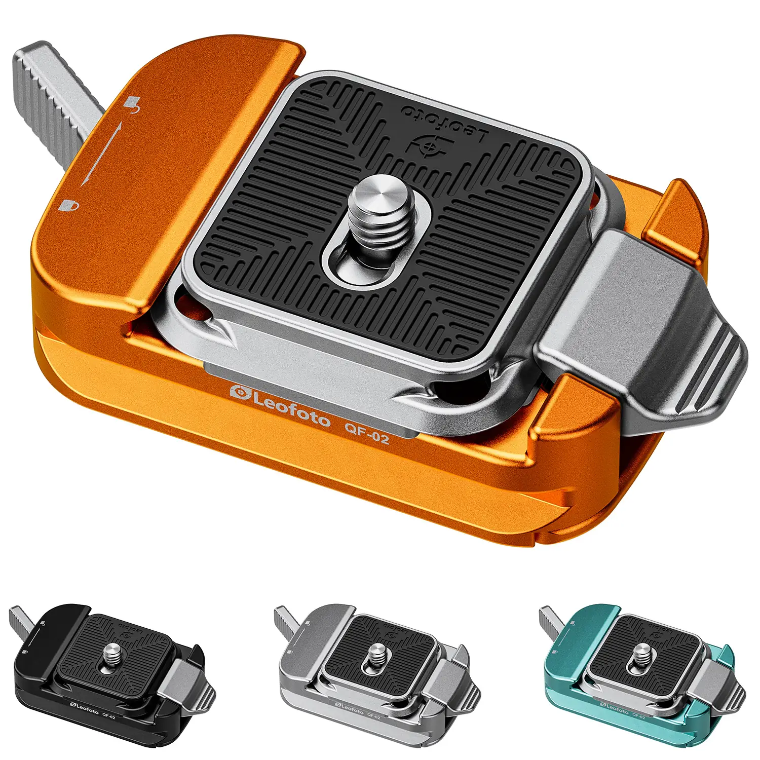 Leofoto QF-02+QP-38 Quick release kit