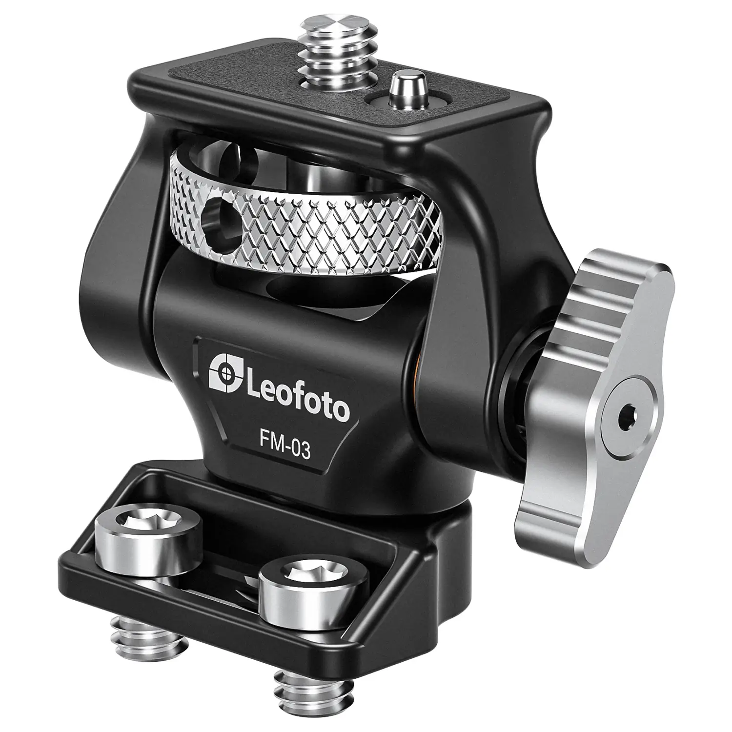 Leofoto FM-03 Swivel and Tilt Monitor Mount | 1/4" Compatible