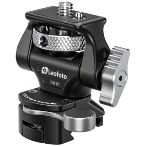 Leofoto FM-01 Swivel & Tilt Monitor Mount with Quick Release Clamp | NATO