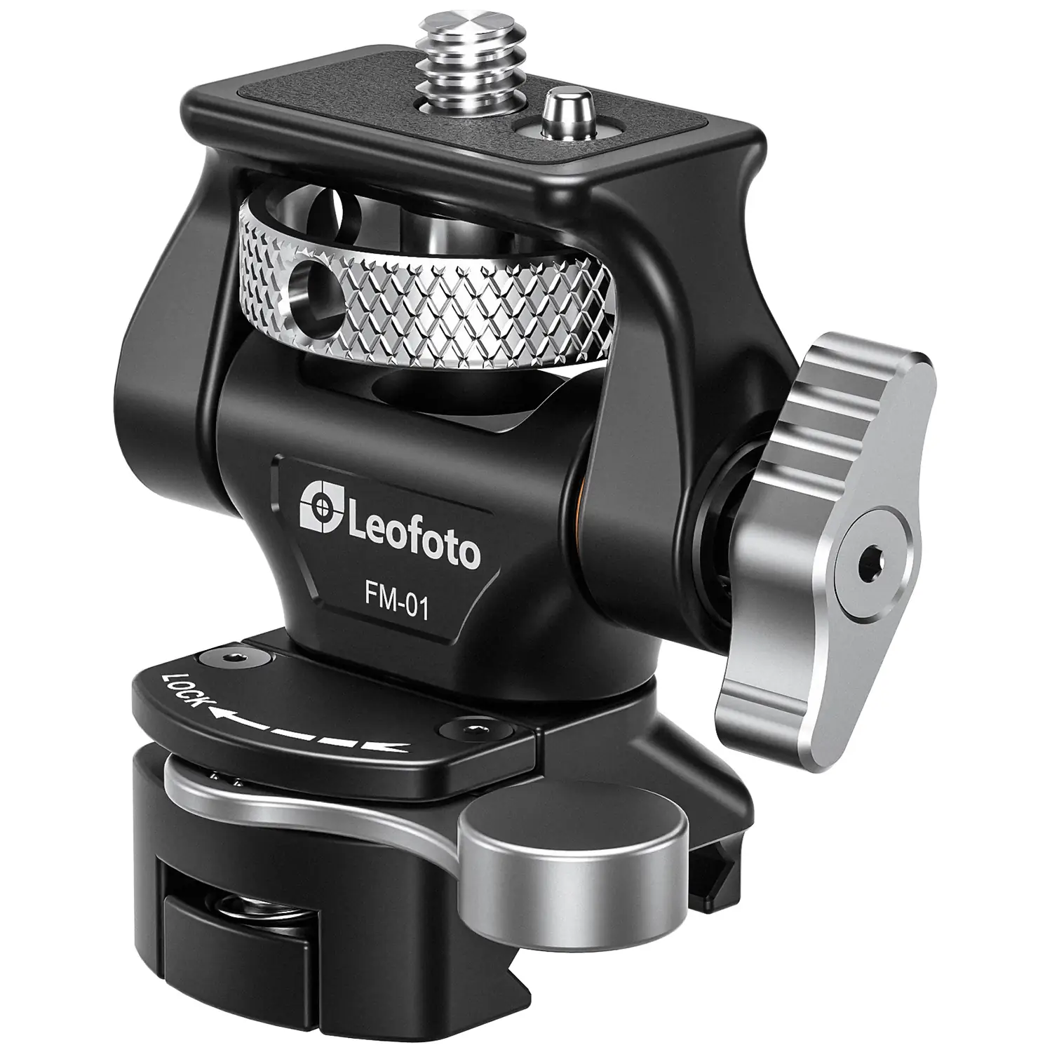 Leofoto FM-01 Swivel & Tilt Monitor Mount with Quick Release Clamp | NATO