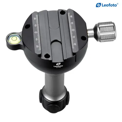 Leofoto YB-75LK / YB-75MK / YB-75SK | Leveling Base with Handle for 75mm Bowl | Arca Clamp