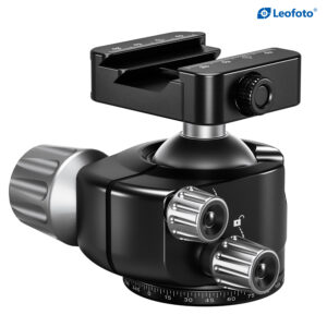 Leofoto LH-40SC Lever-Release Hybrid Clamp Ball Head for Shooting/Hunting