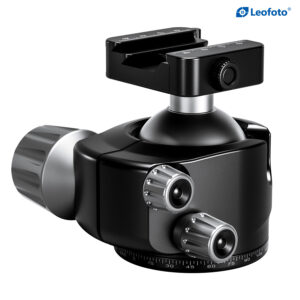 Leofoto LH-55SC Lever-Release Hybrid Clamp Ball Head for Shooting/Hunting