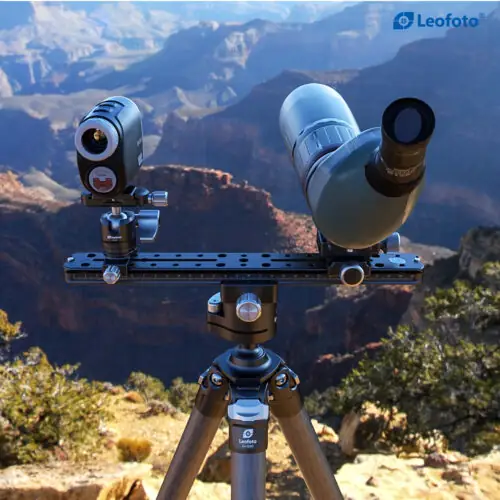 Leofoto FDM-03 Binocular Rangefinder Rail Kit | Length: 320mm