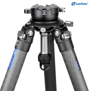 Leofoto YB-75LC / YB-75MC / YB-75SC Leveling Base with Handle for 75mm Bowl | Lever Release Arca Clamp