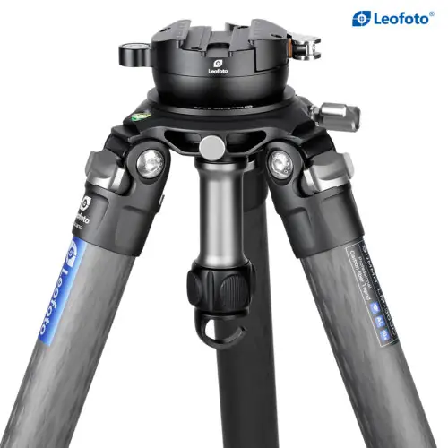 Leofoto YB-75LC / YB-75MC / YB-75SC Leveling Base with Handle for 75mm Bowl | Lever Release Arca Clamp