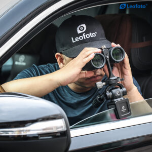 Leofoto WN-01+SW-01 Car Window Clamp Kit/ Windows Mounting Head for Binoculars/ Lens and Camera