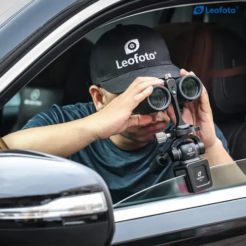 Leofoto WN-01+SW-01 Car Window Clamp Kit/ Windows Mounting Head for Binoculars/ Lens and Camera