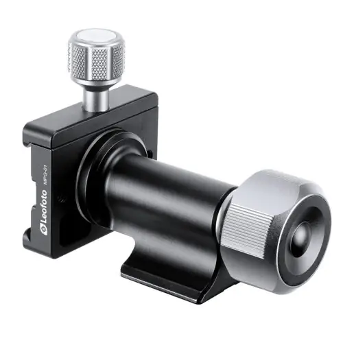 Leofoto MPG-01 Series Monopod Head Side Mount | 360° Tilting - MPG-01