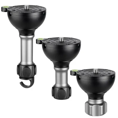 Leofoto YB-75LP / YB-75MP / YB-75SP | Leveling Base with Handle for 75mm Bowl | 3/8