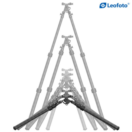 Leofoto BIP-B1（Crossed Pattern）  Low- to Mid-Height Multi-Functional Hunting Bipod